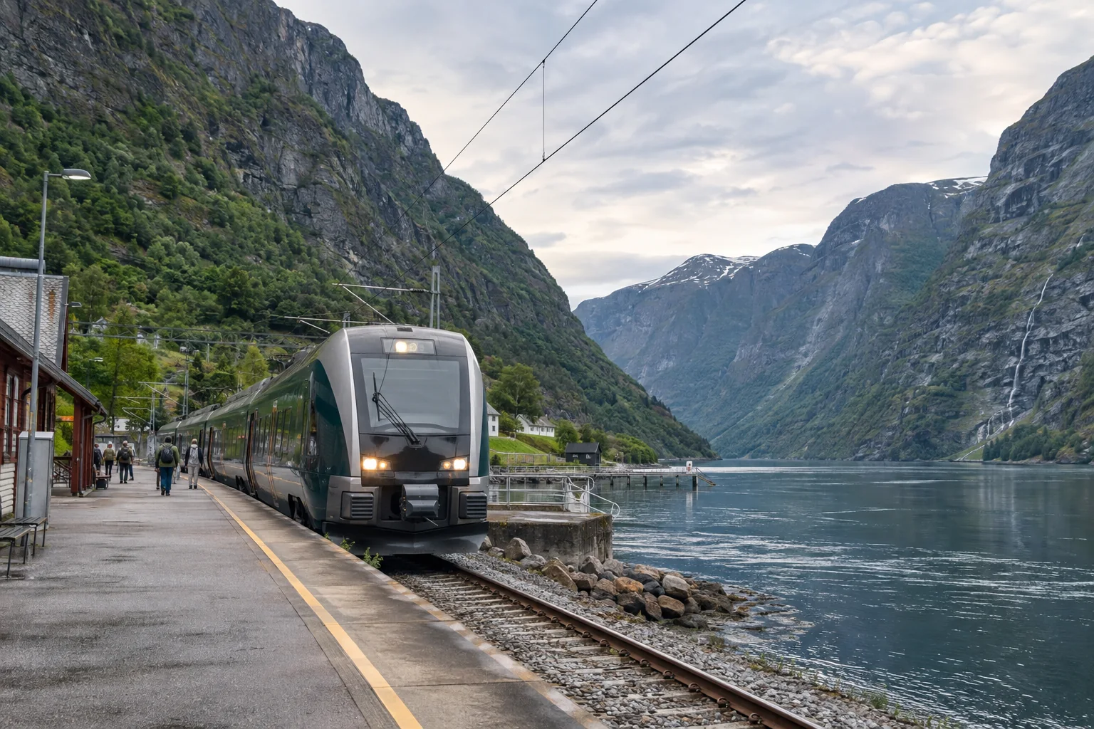 Noruega sem carro: roteiro de trem para conhecer os fiordes