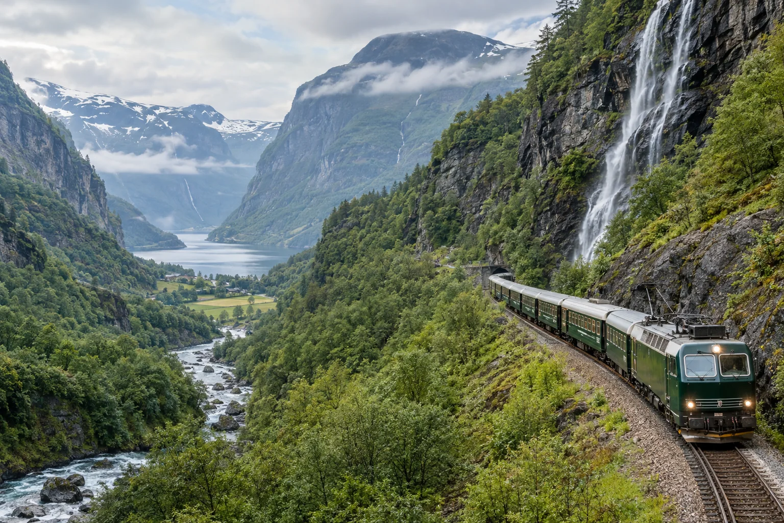 Trem de Flåm na Noruega: como incluir a Flåmsbana em um roteiro pelos fiordes